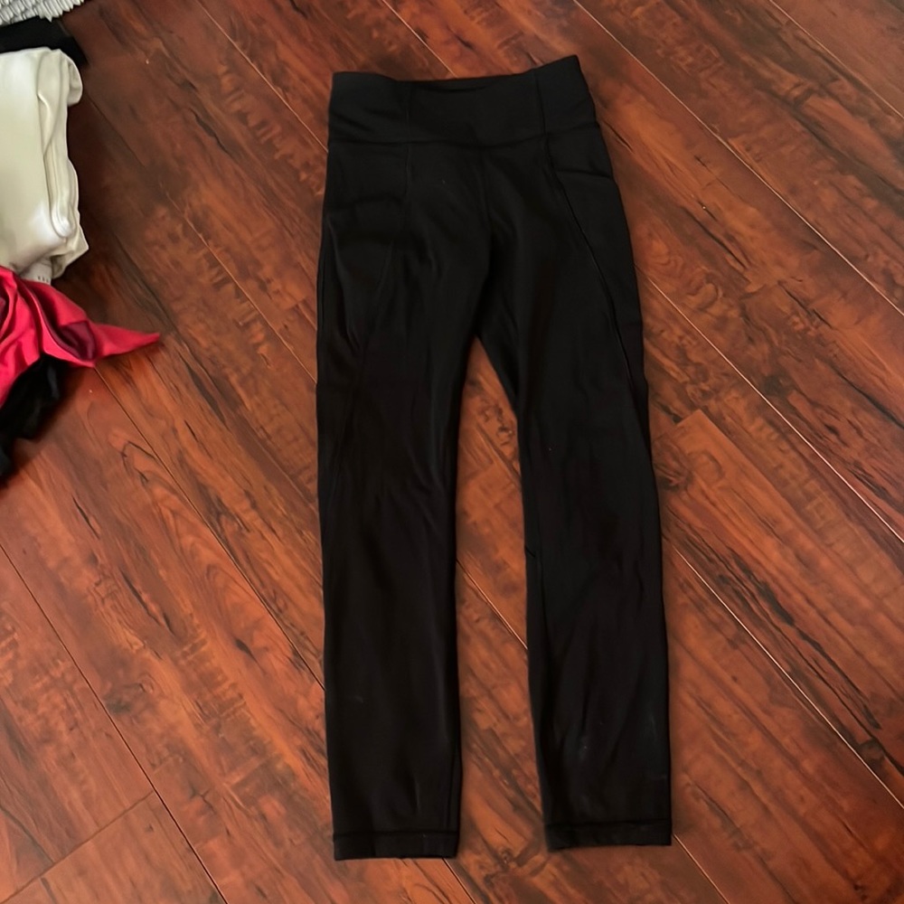 lulu lemon black leggings